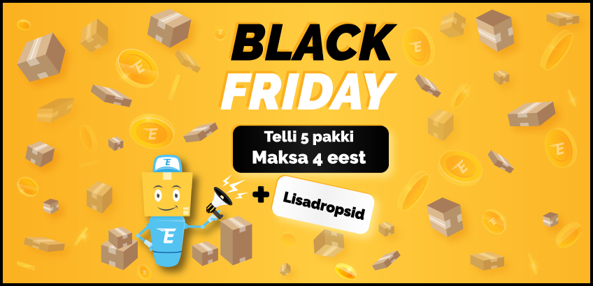 Musta Reede pakkumine - Telli 5 pakki, maksa 4 eest!